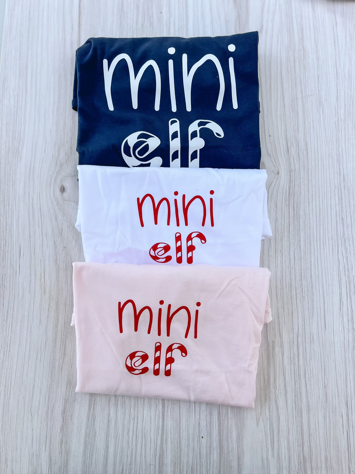 KIDS ‘MINI’ ELF CHRISTMAS T-SHIRT