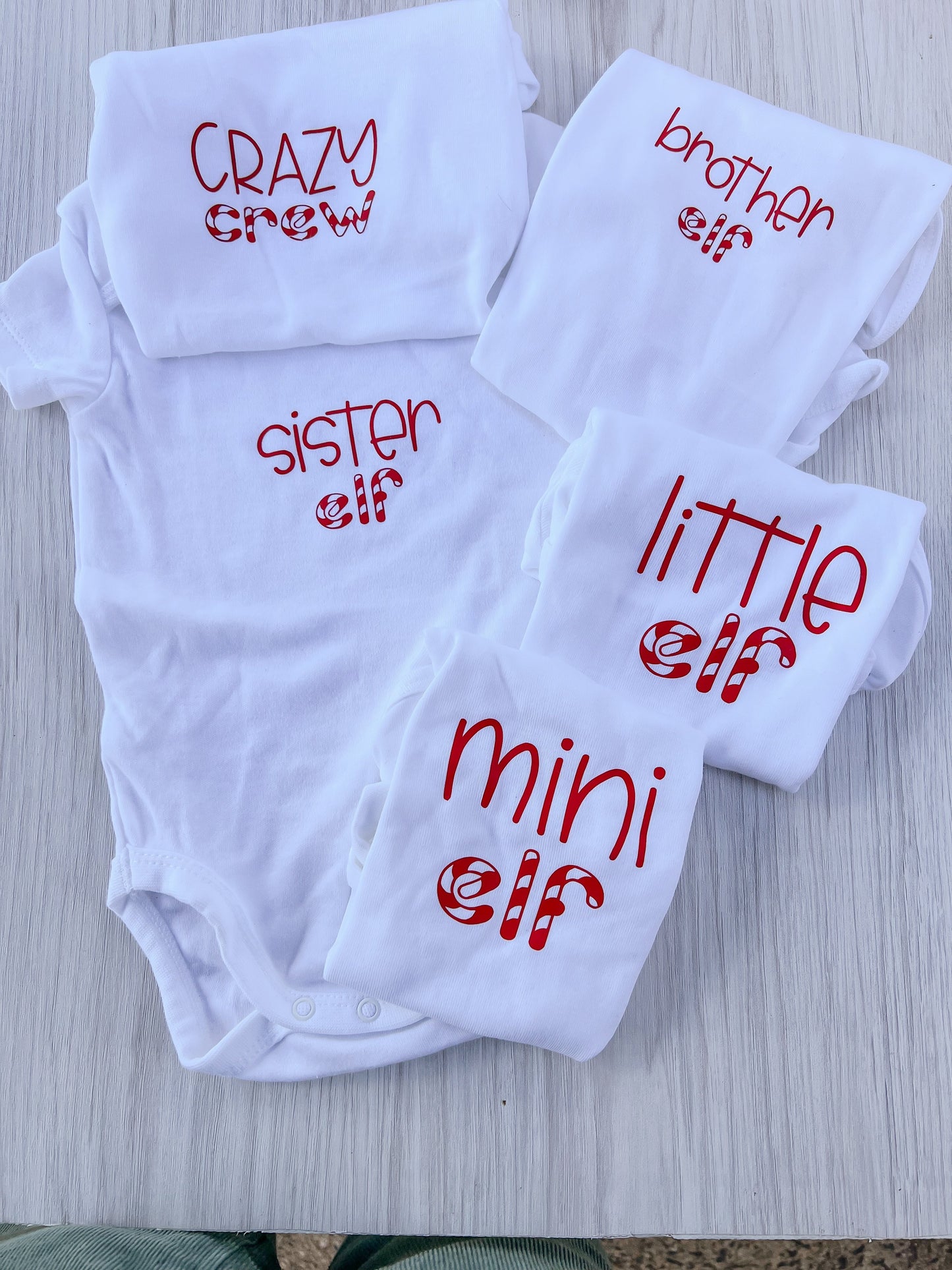 KIDS ‘SISTER’ ELF CHRISTMAS T-SHIRT