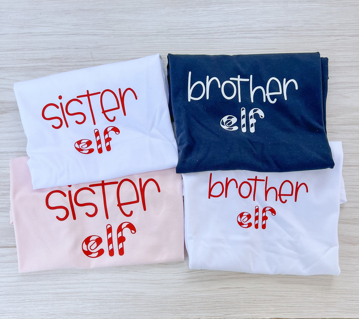 KIDS ‘SISTER’ ELF CHRISTMAS T-SHIRT