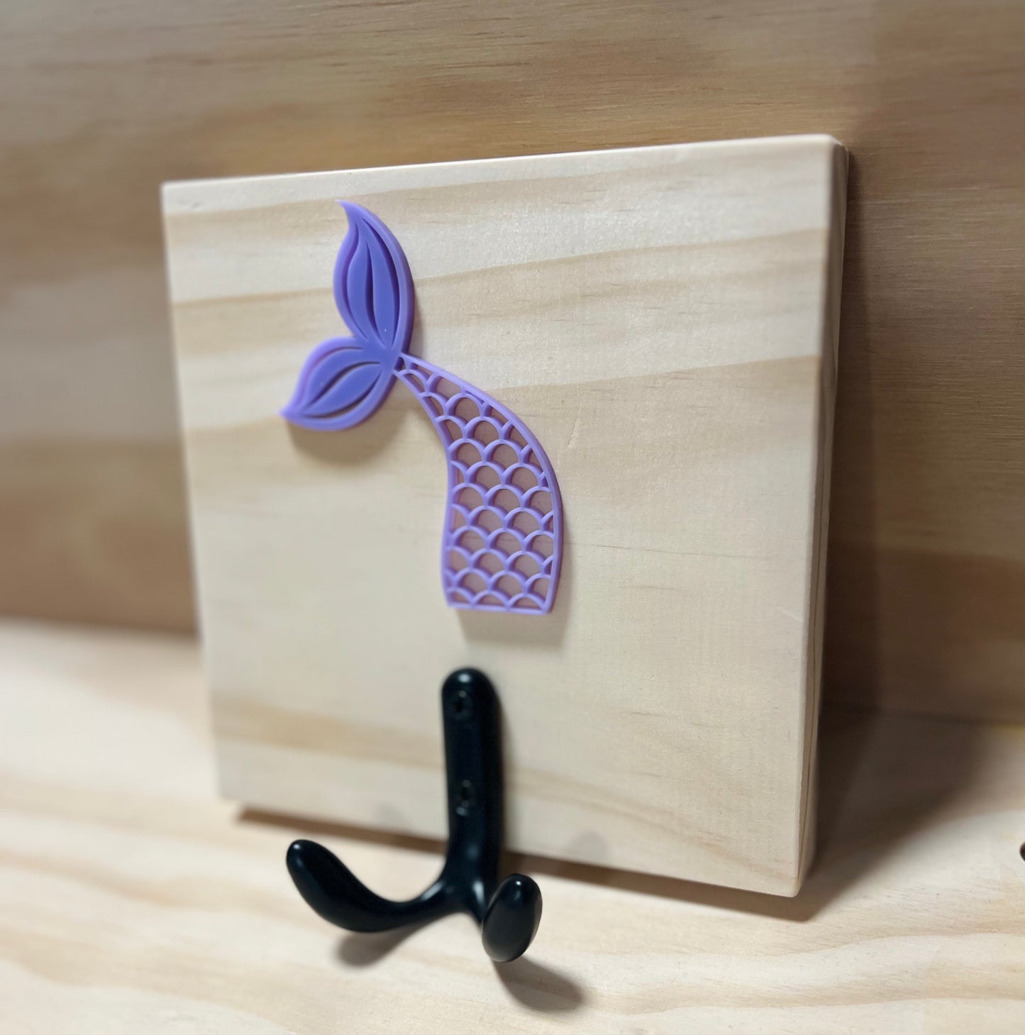 KIDS TIMBER BAG HOOK
