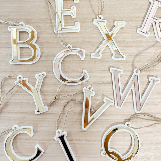 CHRISTMAS 3D LETTER DECORATION