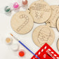 PAINT YOUR OWN CHRISTMAS BAUBLES