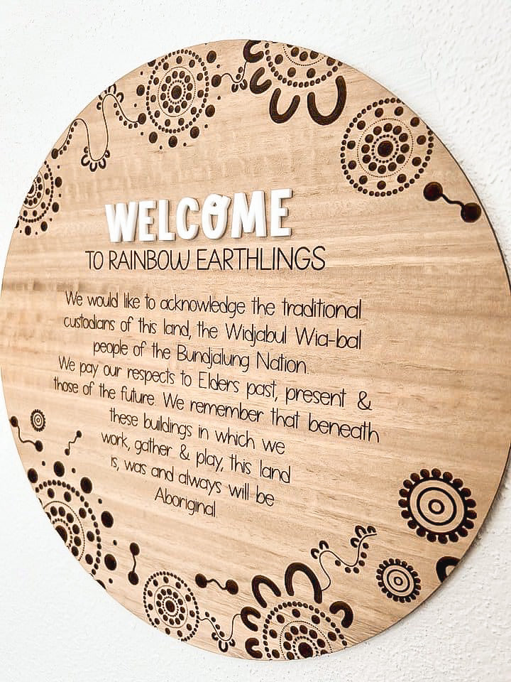 ACKNOWLEDGEMENT OF COUNTRY PLAQUE