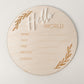 HELLO WORLD PLAQUE
