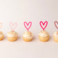 MINI ACRYLIC CAKE TOPPER - 6pcs