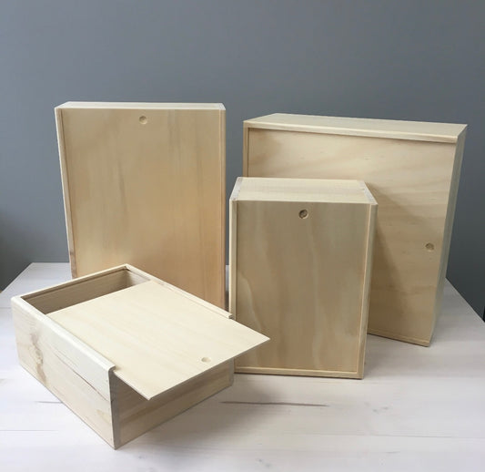 WOODEN KEEPSAKE BOX - X LARGE