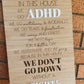 ADHD SIGN