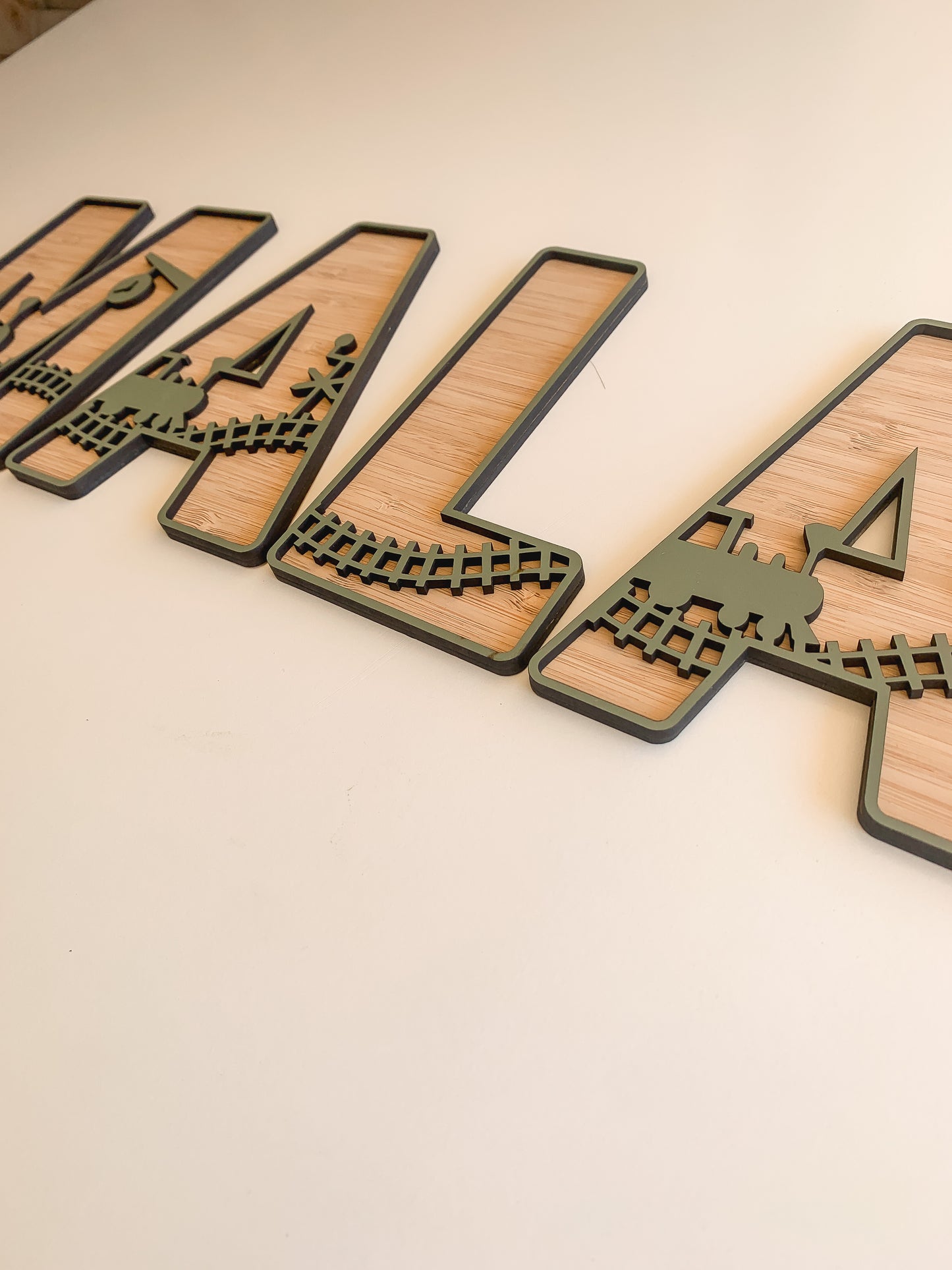 TRAIN LETTERS