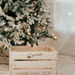 WOODEN CHRISTMAS/EASTER CRATE