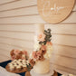 ROUND WOODEN LAYERED SIGN