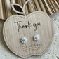TEACHER THANK YOU EARRINGS & PLAQUE