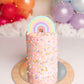 RAINBOW LAYERED CAKE TOPPER