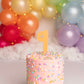 ACRYLIC NUMBER CAKE TOPPER