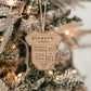 BIRTH DETAIL WOODEN BAUBLE