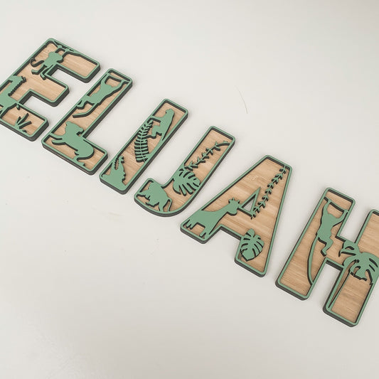 JUNGLE LETTERS