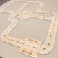 WOODEN ROAD SET