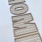 RATTAN LETTERS