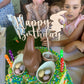 WOODEN CAKE TOPPER