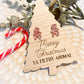CHRISTMAS ACRYLIC EARRINGS