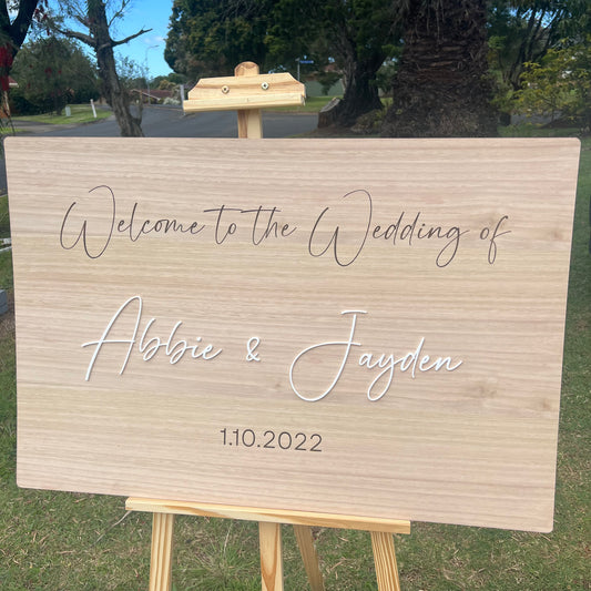 RECTANGULAR ACRYLIC LAYERED SIGN