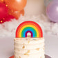 RAINBOW LAYERED CAKE TOPPER