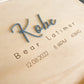 WOODEN KEEPSAKE BOX - LARGE