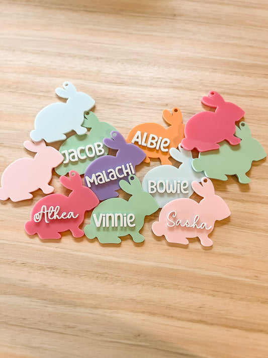 EASTER BUNNY TAG