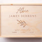 WOODEN KEEPSAKE BOX - MEDIUM - EXTRA DEEP