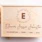 WOODEN KEEPSAKE BOX - MEDIUM - EXTRA DEEP