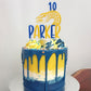 DOUBLE LAYER ACRYLIC CAKE TOPPER - TEXT & IMAGE