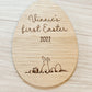FIRST EASTER PLAQUE