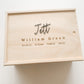 WOODEN KEEPSAKE BOX - MEDIUM - EXTRA DEEP