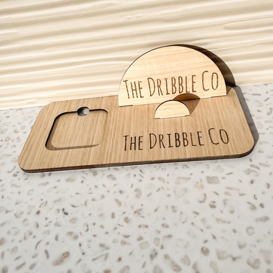 WOODEN SQUARE READER STAND