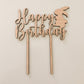 WOODEN CAKE TOPPER