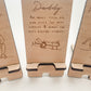 WOODEN PHONE HOLDER