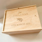 WOODEN KEEPSAKE BOX - MEDIUM - EXTRA DEEP