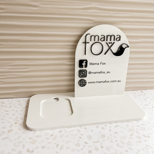 ACRYLIC SQUARE READER STAND