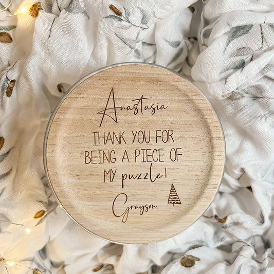 TEACHER GLASS THANK YOU JAR