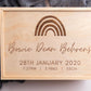 WOODEN KEEPSAKE BOX - MEDIUM - EXTRA DEEP