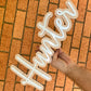 LAYERED NAME SIGN - WOOD & ACRYLIC