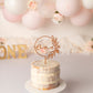 WOODEN CAKE TOPPER