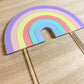 RAINBOW LAYERED CAKE TOPPER