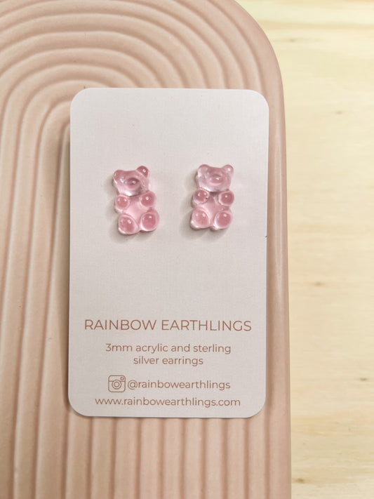 ACRYLIC EARRINGS - GUMMY BEARS