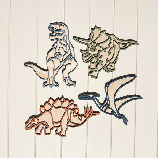 WOODEN DINOSAURS