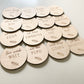 IVF MILESTONE PLAQUE SET