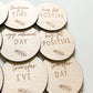 IVF MILESTONE PLAQUE SET