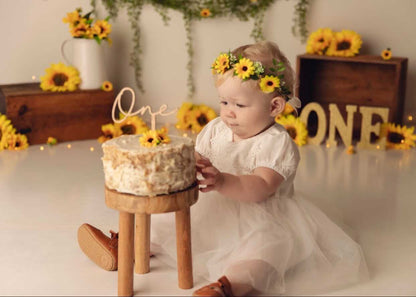 WOODEN CAKE TOPPER