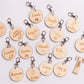WOODEN KEYRING / BAG TAG