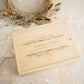 WOODEN KEEPSAKE BOX - XMAS EVE